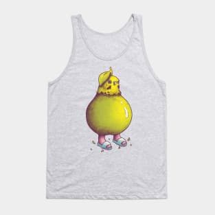 Pearrot - Cute Budgie Pear Parrot | Parakeet Budgerigar Birb TikTok Meme Tank Top